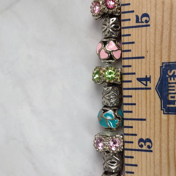 Pandora-style Charm Bracelet - Picture 6 of 10